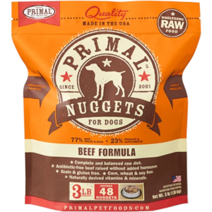 Primal Pet Foods Beef Formula (Nuggets)