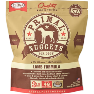 Primal Pet Foods Lamb Formula (Nuggets)