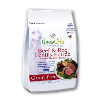 PureVita™ Beef & Red Lentils Grain Free Dry Dog Food