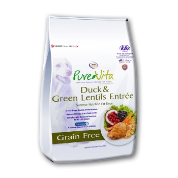 PureVita™ Duck & Green Lentils Grain Free Dry Dog Food