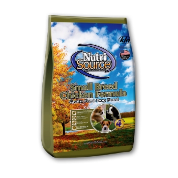 NutriSource® Small Breed Grain Free Chicken Formula Dry Dog Food