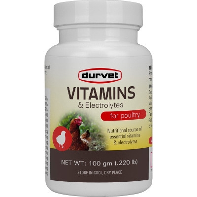 Vitamins & Electrolytes 100 gm for Poultry