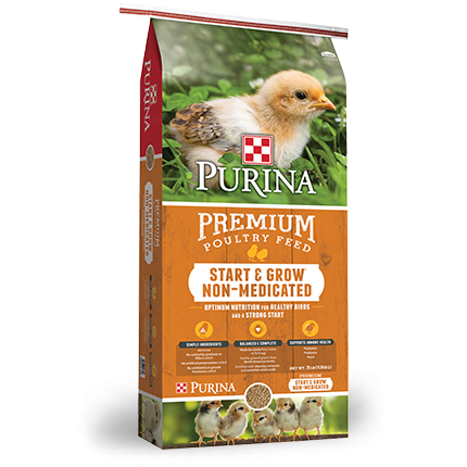 Purina® Start & Grow® Non-Medicated Chick Feed