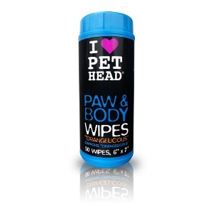 PET HEAD Paw & Body Wipes 