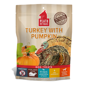 Plato EOS Turkey with Pumpkin Dog Treats
