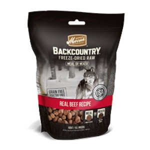 Merrick Backcountry Freeze Dried Meal Mixer Real Beef Recipe