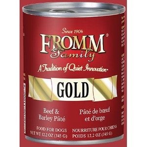 Fromm Gold Beef & Barley Pate for Dogs