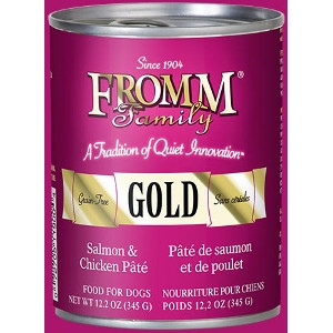 Fromm Gold Salmon & Chicken Pate for Dogs