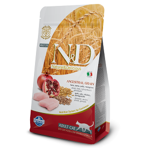 N&D Ancestral Grain Feline Chicken & Pomegranate Adult 