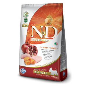 N&D Pumpkin Grain-Free Canine Chicken & Pomegranate Adult Mini