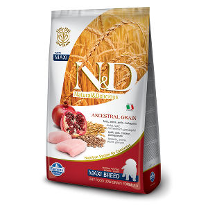 N&D Ancestral Grain Canine Chicken & Pomegranate Puppy Maxi 