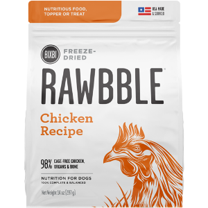Rawbble Freeze Dried Food Chicken Recipe
