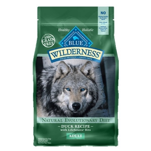 BLUE Wilderness® Grain Free Duck Recipe for Adult Dogs