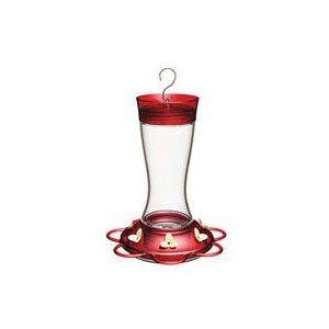 Classic Brands Glass Hummingbird Feeder