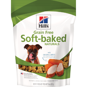 Hill's Grain Free Soft-Baked Naturals with Chicken & Carrots Dog Treats