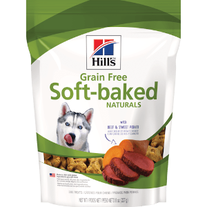 Hill's Grain Free Soft-Baked Naturals with Beef & Sweet Potato Dog Treats