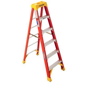 6' FIBERGLASS STEP LADDER