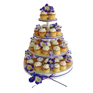 Boss Manufacturing Four-Tier Cupcake Stand