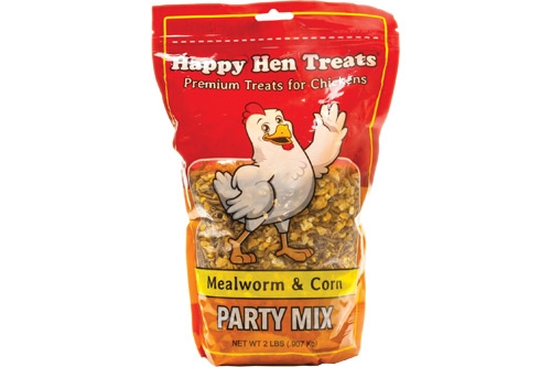 Happy Hen Party Mix, Mealwom and Corn
