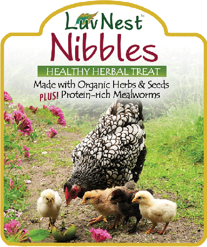 Luv Nest Nibbles Organic Herbal Poultry Treats