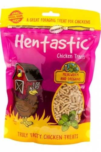 Hentastic Chicken Treat Mealworm with Oregano, 16 ounce bag