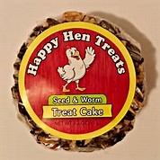 Happy Hen Treat Cake, Seed and Worm