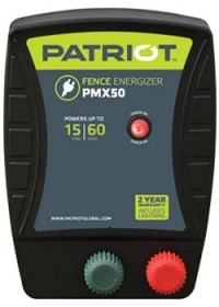 Patriot PMX50 Electric Fence Energizer