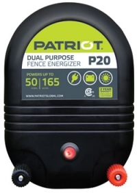 Patriot P20 Dual Purpose Electric Fence Energizer