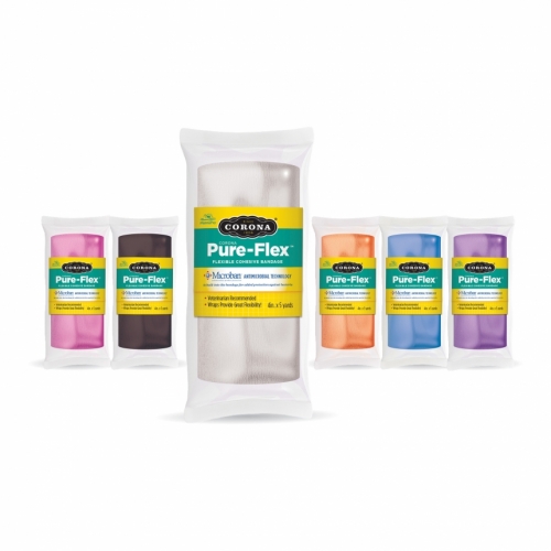 Corona Pure-Flex Cohesive Bandages, assorted colors