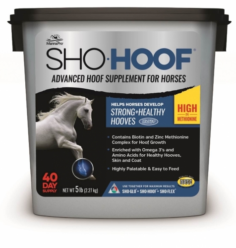 Sho-Hoof Advanced Hoof Supplement for Horses, 5 pound