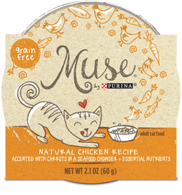 Muse Natural Chicken Recipe in Seafood Chowder, 2.1 ounce
