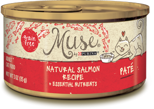 Muse Natural Salmon Recipe Pate, 3 ounce