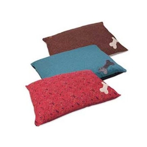 The MuttNation Bone Applique Pillow Bed