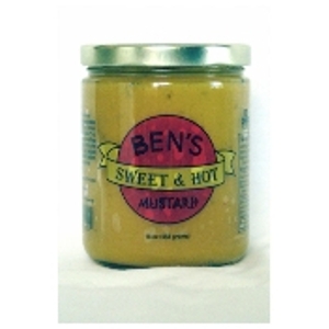 Ben's Sweet & Hotter Mustard 8 oz. Jar