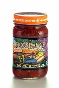 Frog Ranch All-Natural Medium Salsa, 16 ounce jar