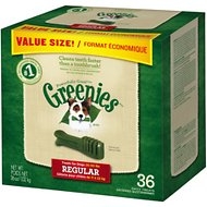 Greenies Regular Value Pack, 36 ounce box