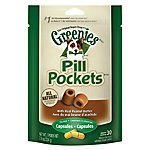 Greenies Pill Pockets Capsule Peanut Butter Flavor, 7.9 pounce bag