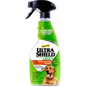 Ultra Shield Green Natural Fly Repellent, 16 ounce spray