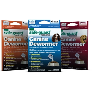 Safe-Guard Canine Dewormer, for 10, 20, 40 pound dogs