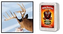 Mighty Deer Lick Sweet Acorn Block, 4 pound brick