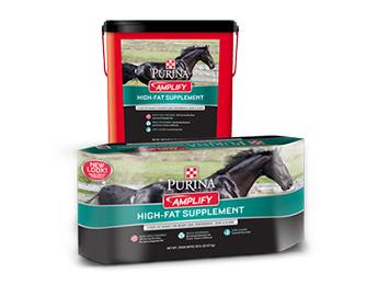 Purina Amplify High Fat Supplement, 30 pound bucket/50 pound bag