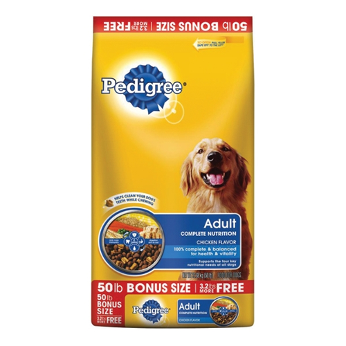 Pedigree Adult Complete Nutrition Chicken Flavor Dry Dog Food 