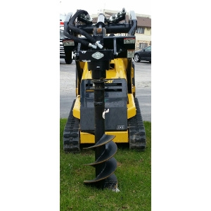 Post Hole Digger Attachment x900-To be rented with Mini Skidsteer
