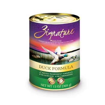 Zignature Duck Formula Canned Dog Food