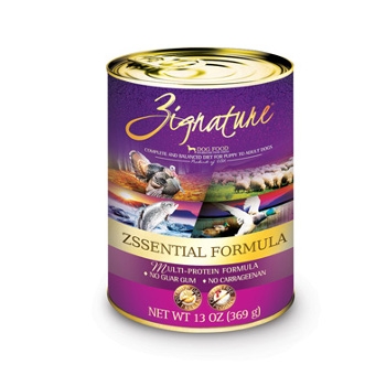 Zignature Zssential Formula Canned Dog Food