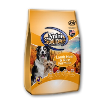 NutriSource® Lamb Meal & Rice Dry Dog Food