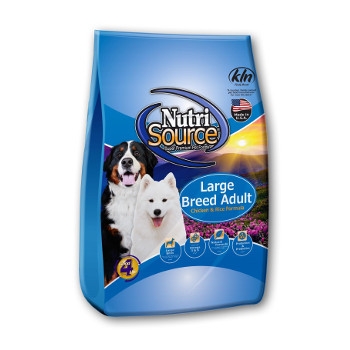 NutriSource® Large Breed Adult Chicken and Rice Dry Dog Food