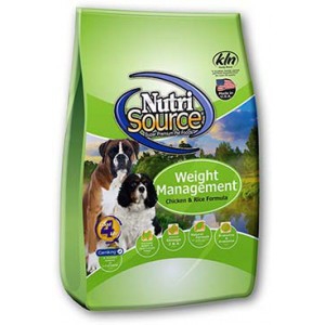 NutriSource® Weight Management Chicken & Rice Dry Dog Food