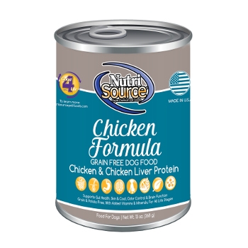NutriSource® Grain Free Chicken Canned Dog Food