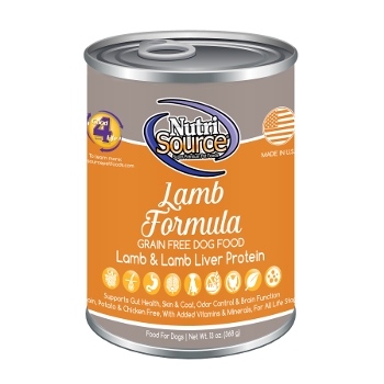 NutriSource® Grain Free Lamb Canned Dog Food